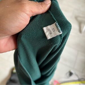 Sold 
 Green Long Sleeve Polo Shirt no tag is like size M-L